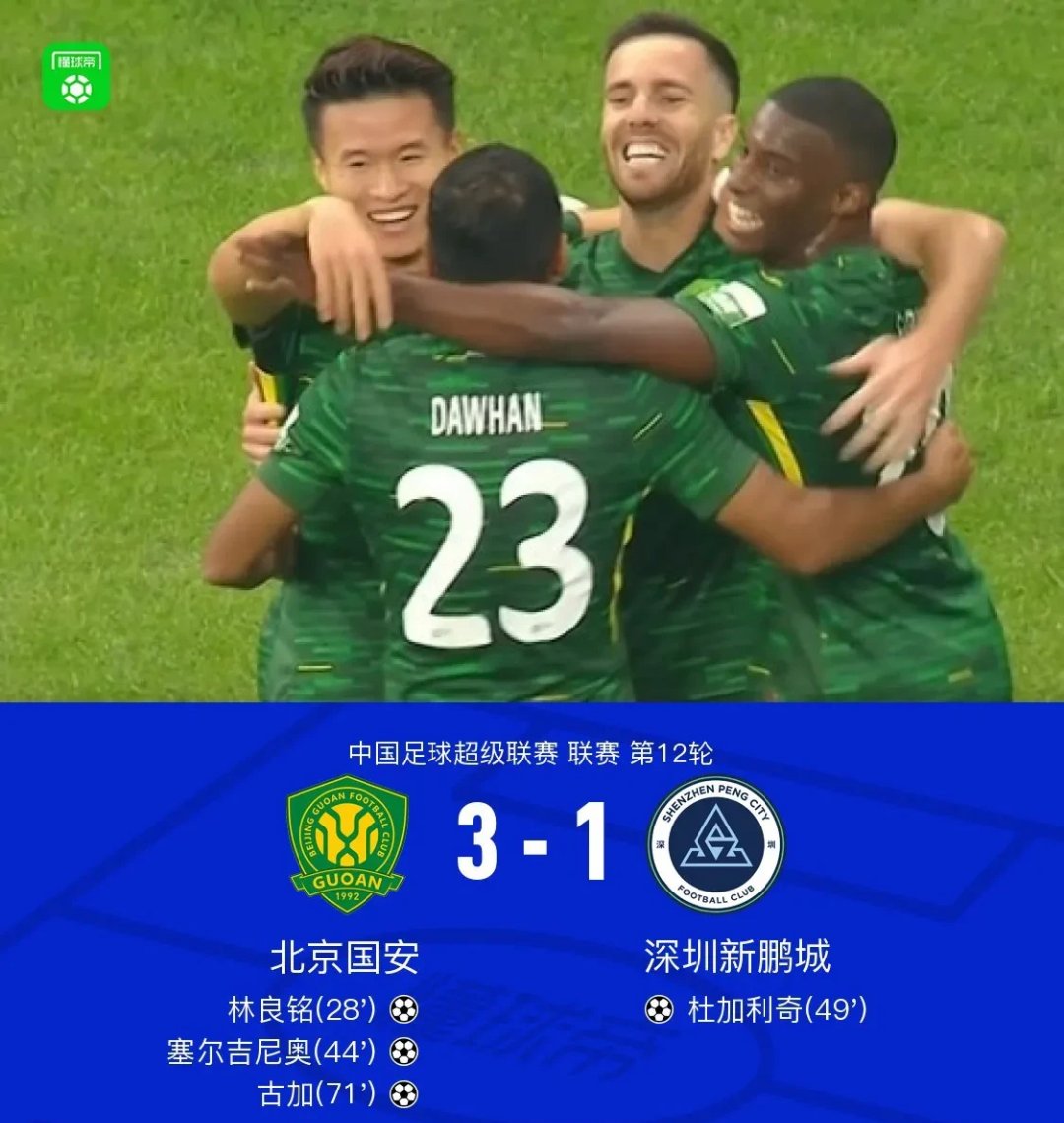 国安攻势猛烈，对手难以招架