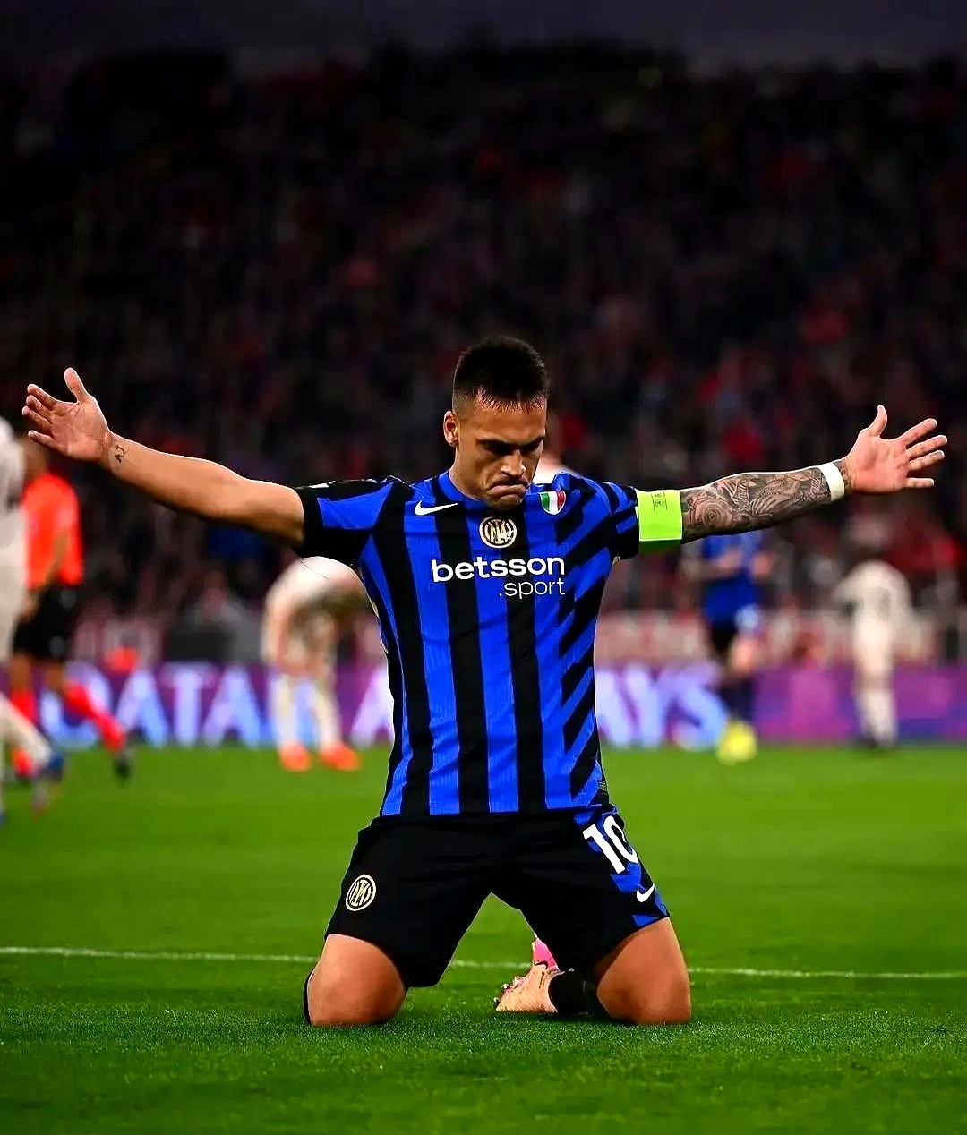 关于国际米兰绝杀比利时，特尔施特根统治全场的信息