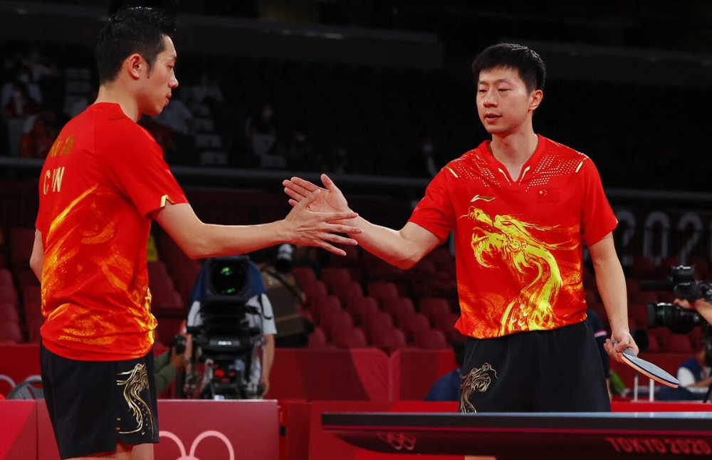 德国队碾压法国队，许昕点燃赛场